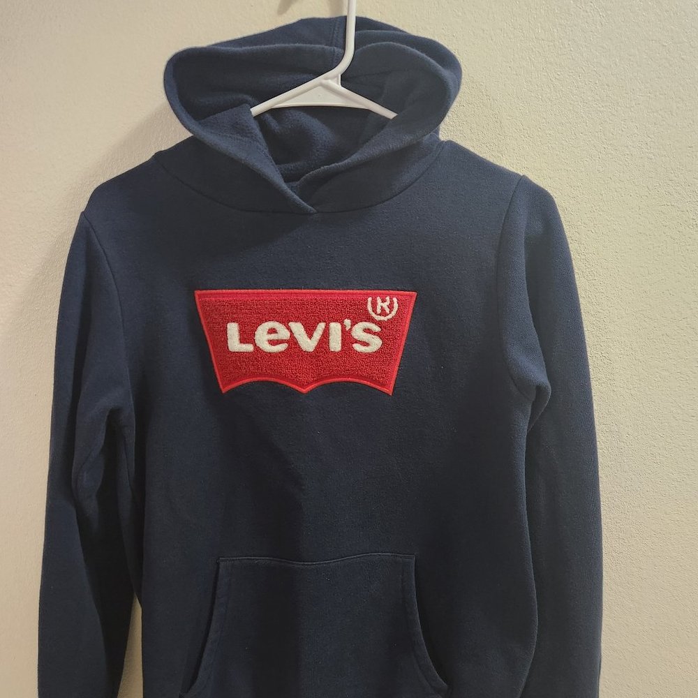 Levi's Big Kids Batwing Pullover Sweatshirts Hoodie, Size 14/16